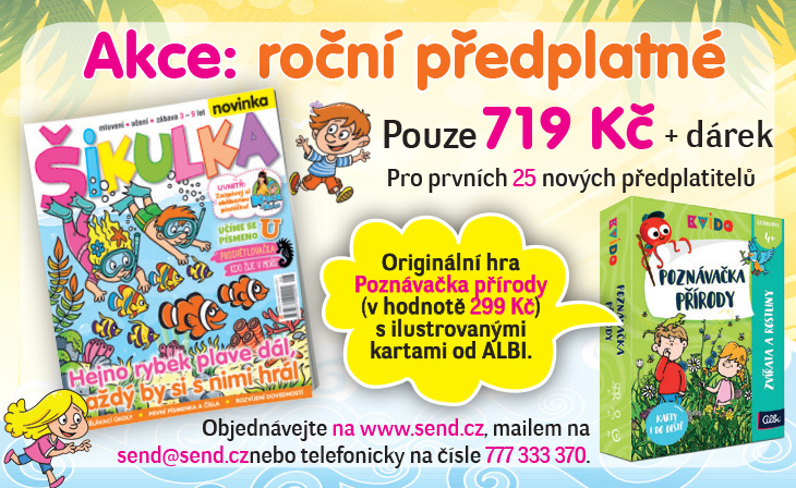 promo předplatného časopisů